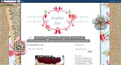 Desktop Screenshot of neighborjulia.com